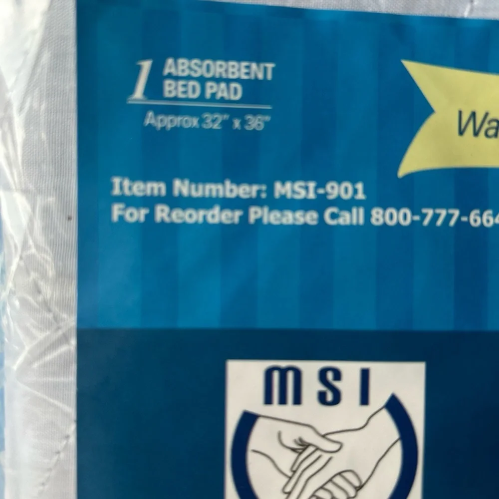 MSI Gray Washable Mattress Cover